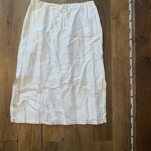 Valerie Separates Chic White Midi Skirt for Women 3 X